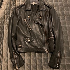 ***SOLD*** Topshop 100% Leather Jacket, Size 2
